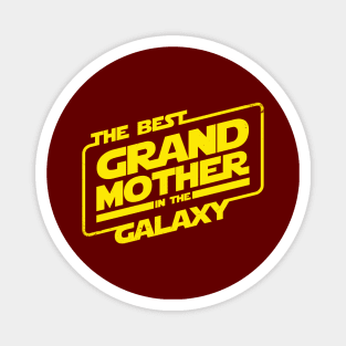 The Best Grandmother in the Galaxy Grandma Grandmother Gift Magnet